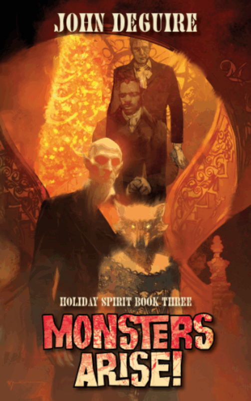 Horror book cover with ominous figures.