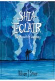 Book cover: "Shia Eclair" with lightning background.