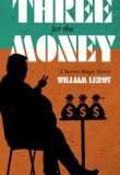 Silhouette with money bags, book cover.